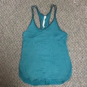 LULULEMON striped tank top!